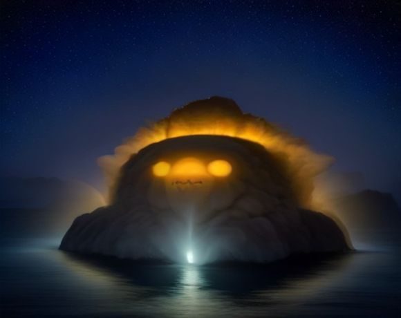 夜间户外活动新手准备装备的场景，背包桌上摆着头灯充电宝和水壶，展现夜趣入门所需的基础准备工作